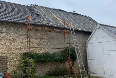 depose anciennes tuiles marolles 41