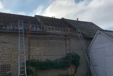 depose anciennes tuiles marolles 41