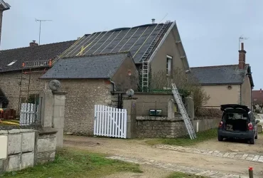 depose anciennes tuiles 41
