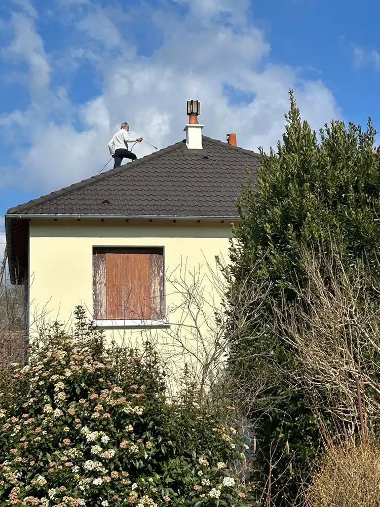Décapage peinture toiture Vierzon 18100